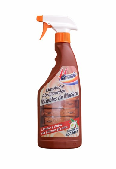 Abrillantador limpiador muebles de madera